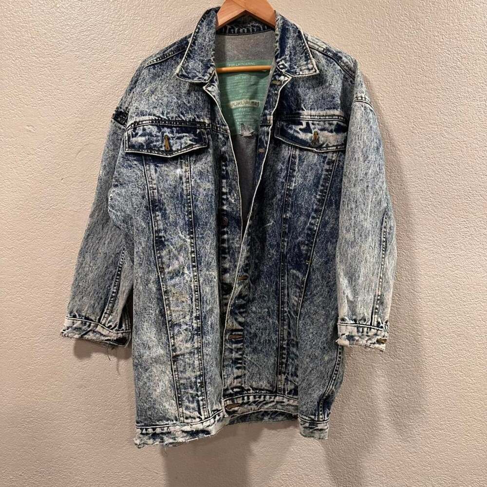 Vintage Jordache Oversized Acid Washed Men's Medium